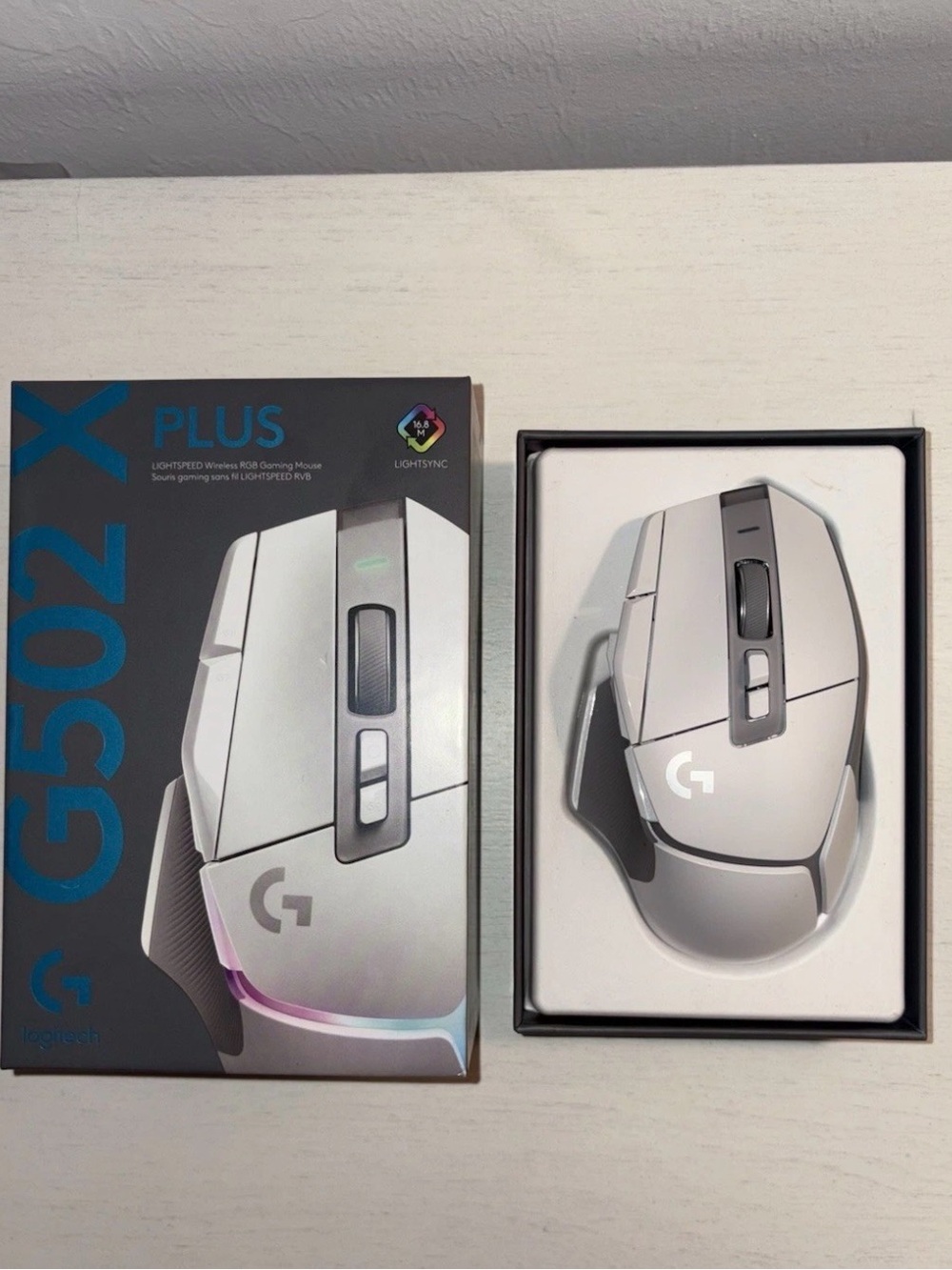 Logitech G502 X Plus Wireless
Gaming Mouse
